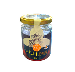 Мёд цветочный из деревни Ордино 250 гр.